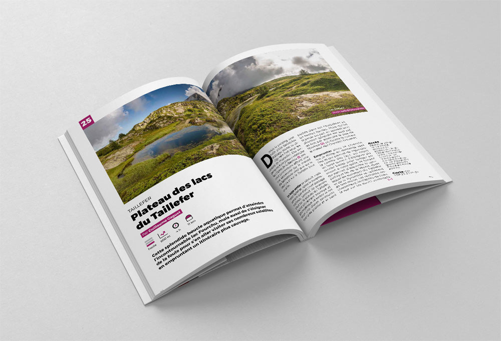 50 randonnées vers les lacs